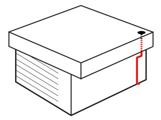 PVC platdakset | antraciet | Ø 60 mm | enkel