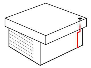 PVC platdakset | antraciet | Ø 80 mm | enkel