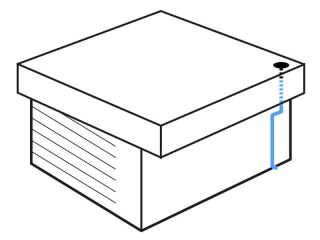 Zinken platdakset | verzinkt | Ø 87 mm | enkel