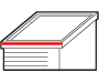 Dakgoten voor aan één dak zijde van bijv. uw veranda, overkapping of afdak.