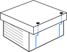 Flat roof set | galvanised | double set